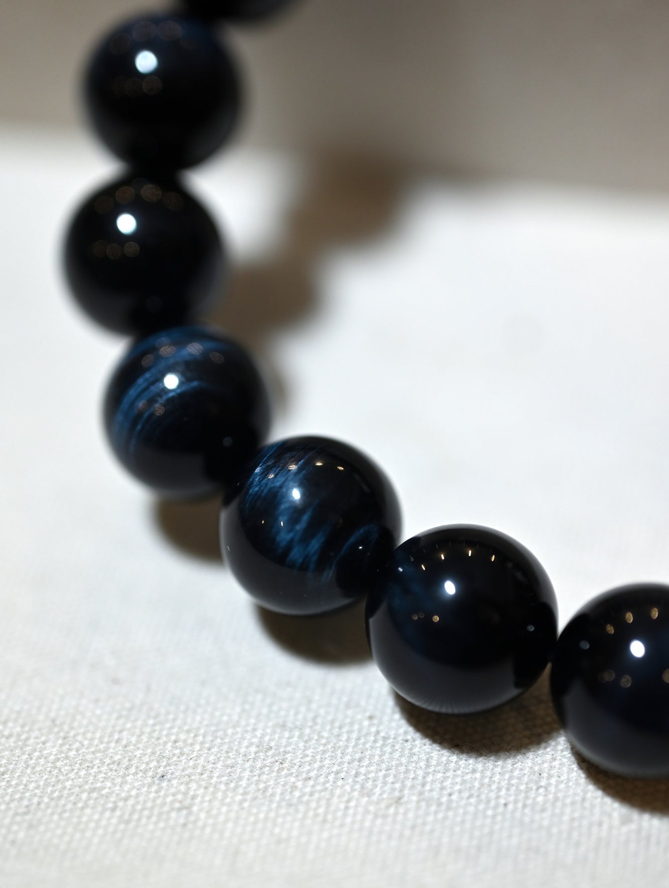 Natural Blue Tiger Eye Bracelet