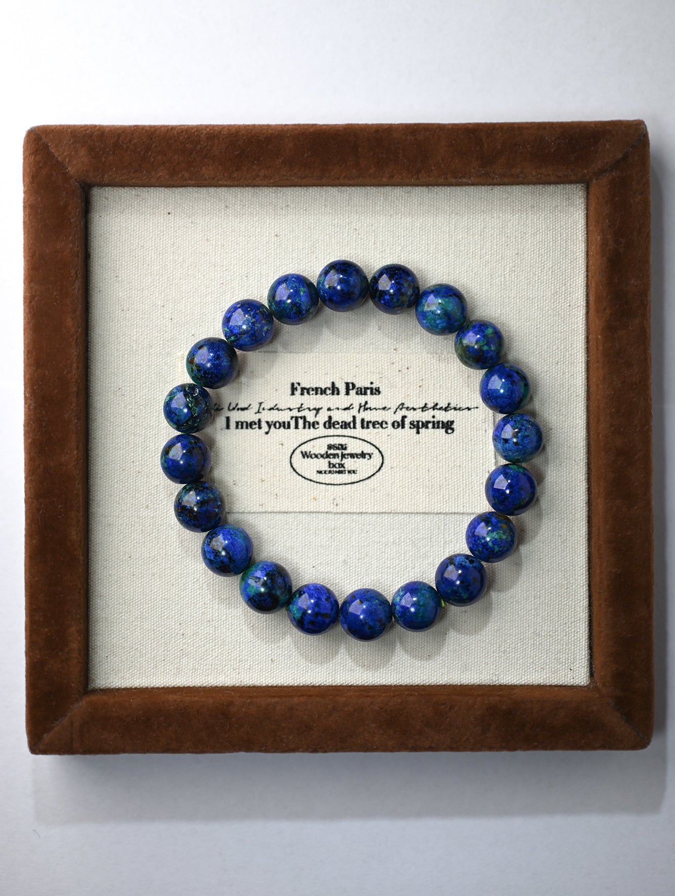 Natural Azurite Bracelet
