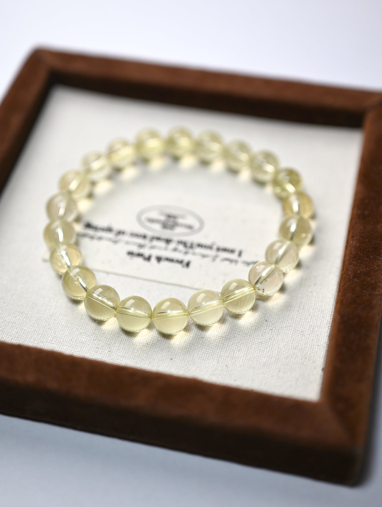 Natural Lemon Quartz Bracelet