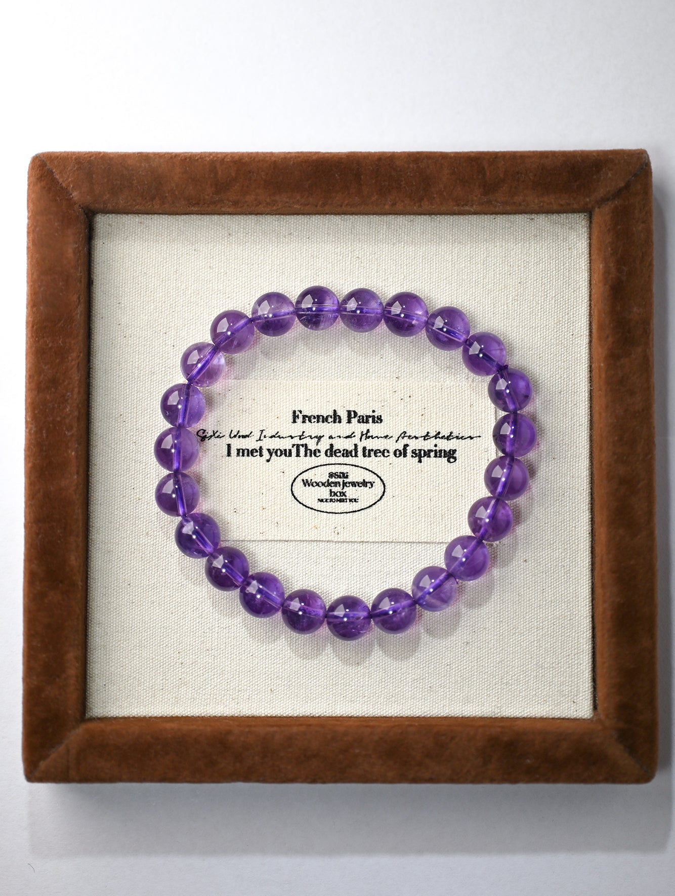 Natural Amethyst Bracelet