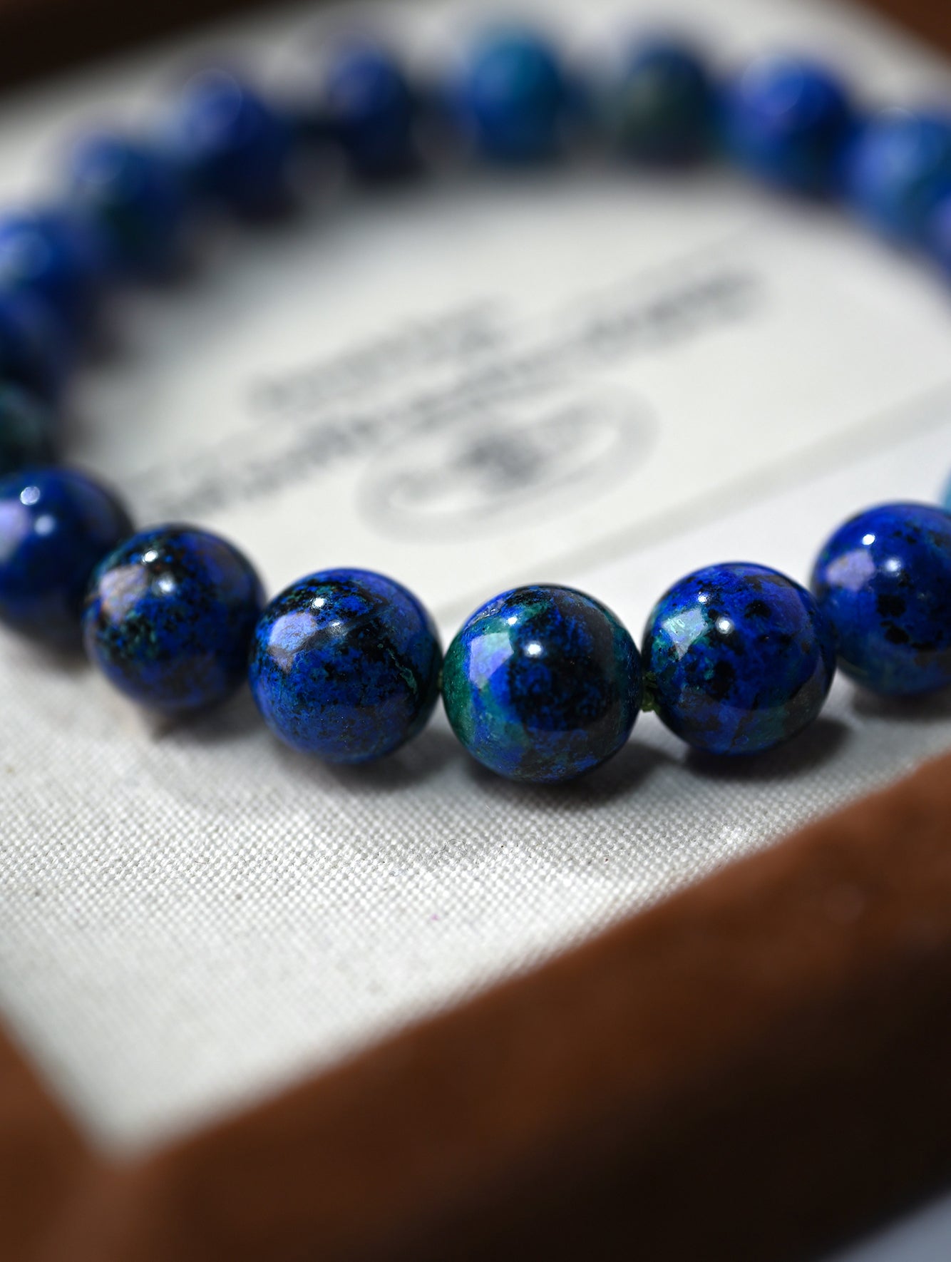 Natural Azurite Bracelet