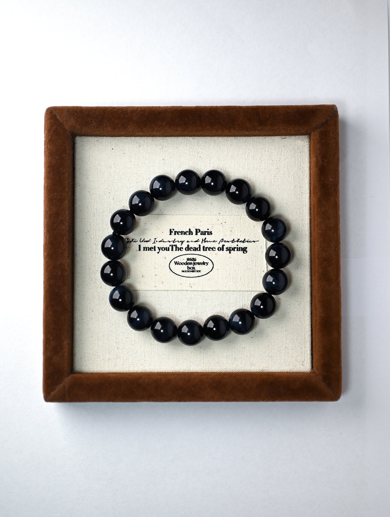 Natural Blue Tiger Eye Bracelet