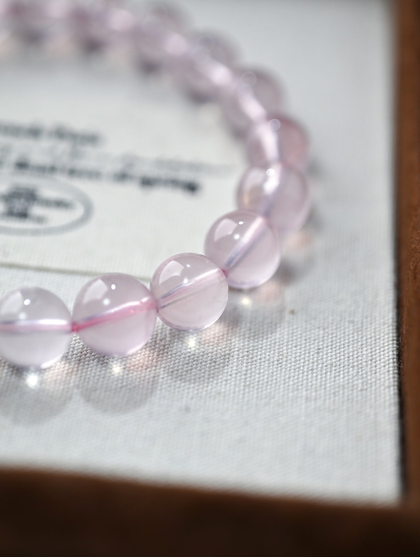Natural Rose Quartz Bracelet