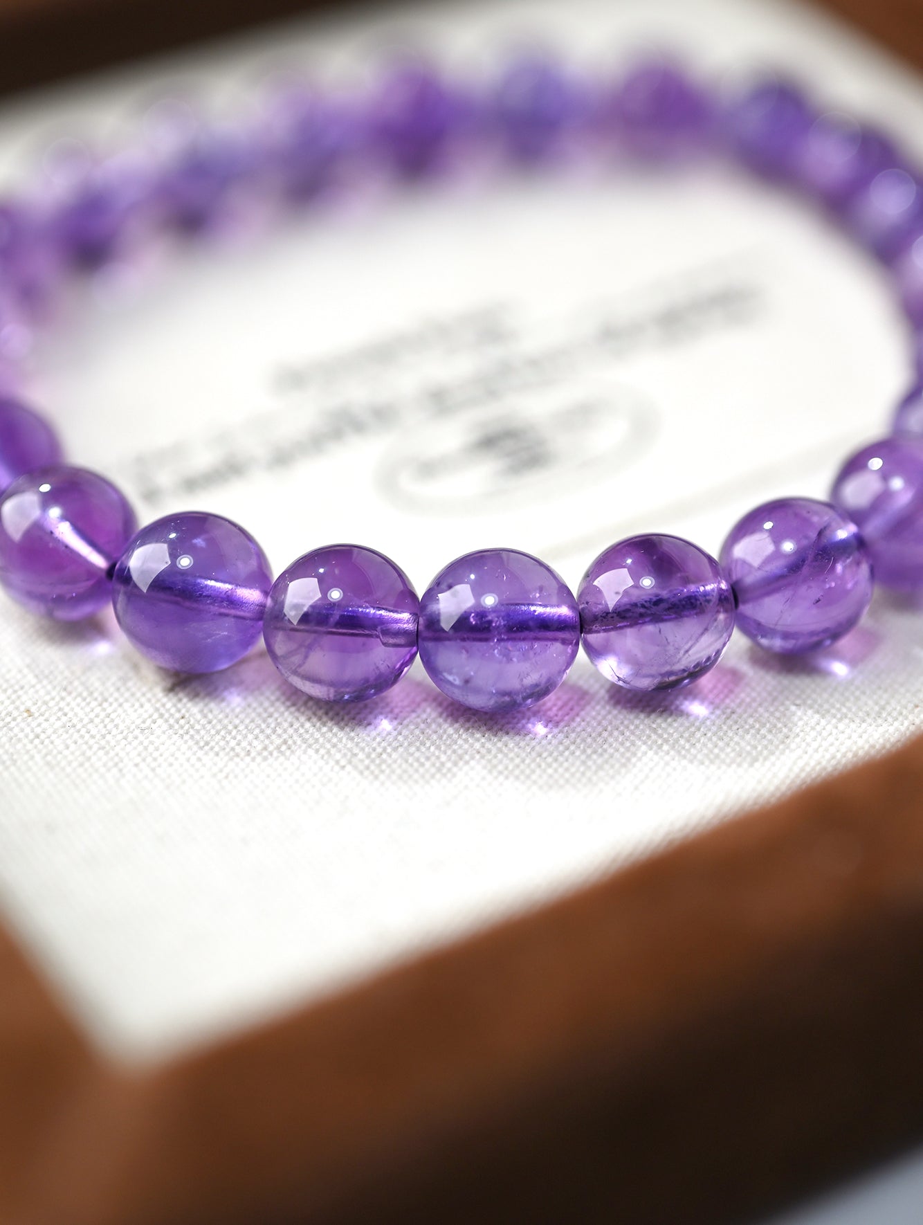Natural Amethyst Bracelet