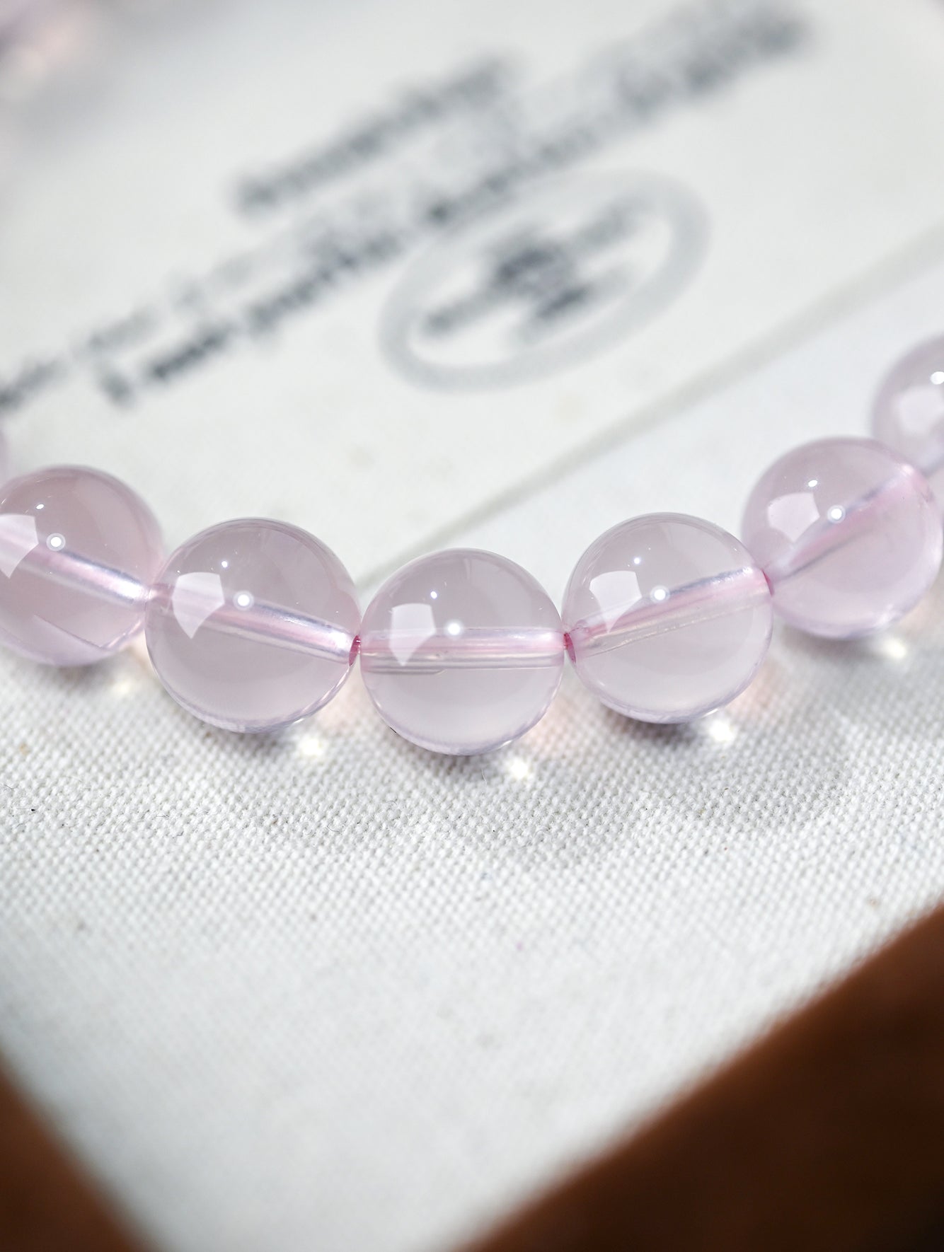 Natural Rose Quartz Bracelet
