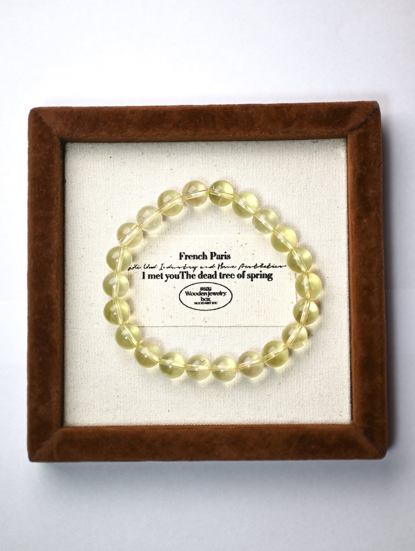 Natural Lemon Quartz Bracelet
