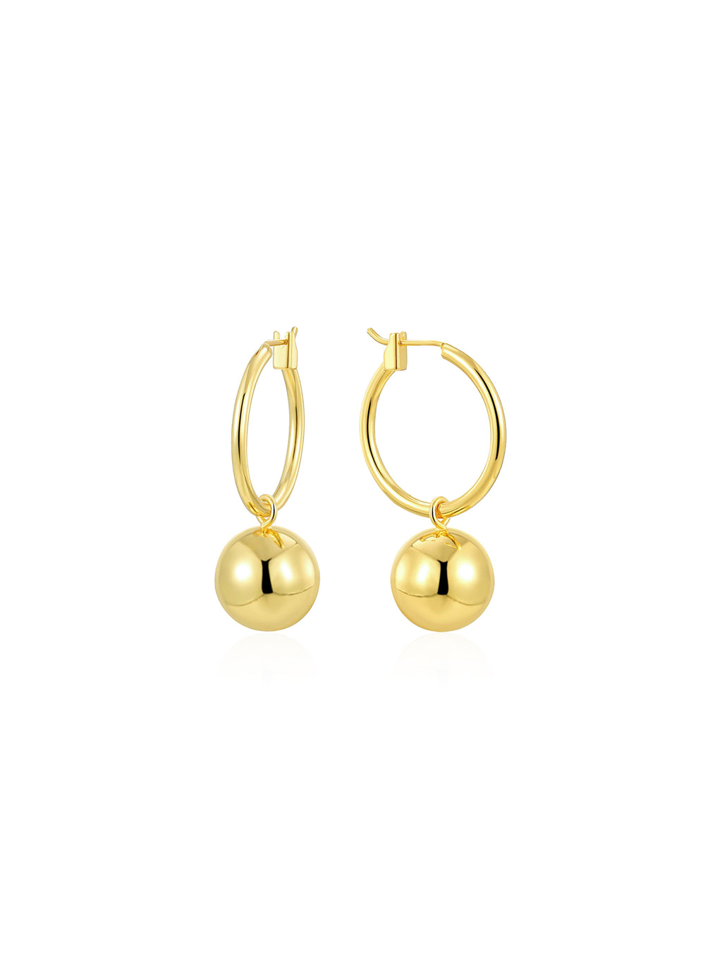 Triple Claw Cubic Zirconia Stud Earrings