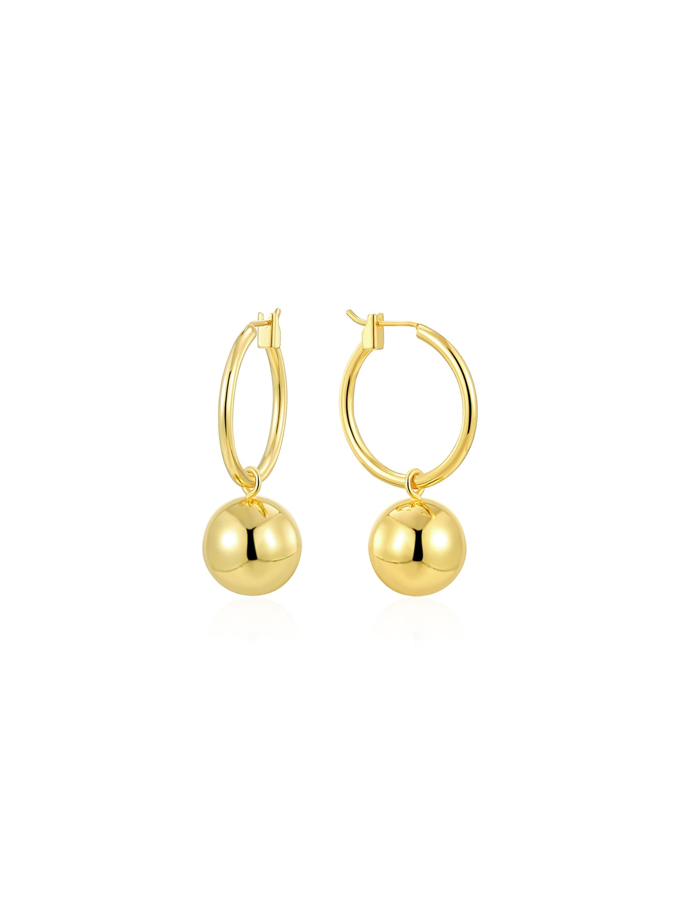 Triple Claw Cubic Zirconia Stud Earrings
