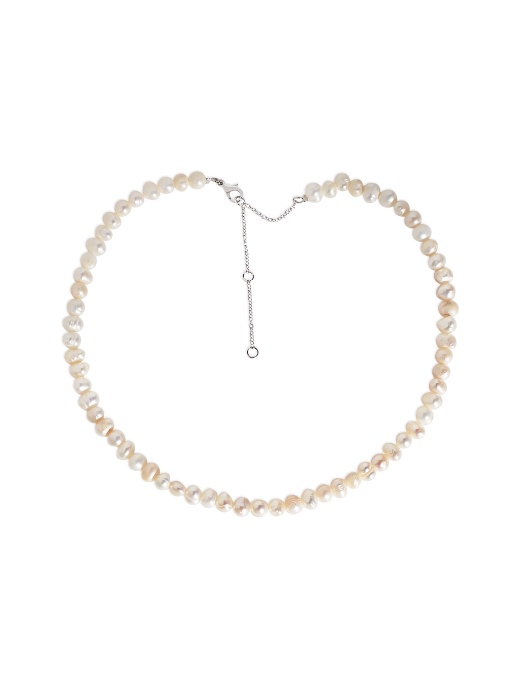 Freshwater Pearl Beaded Choker Necklace