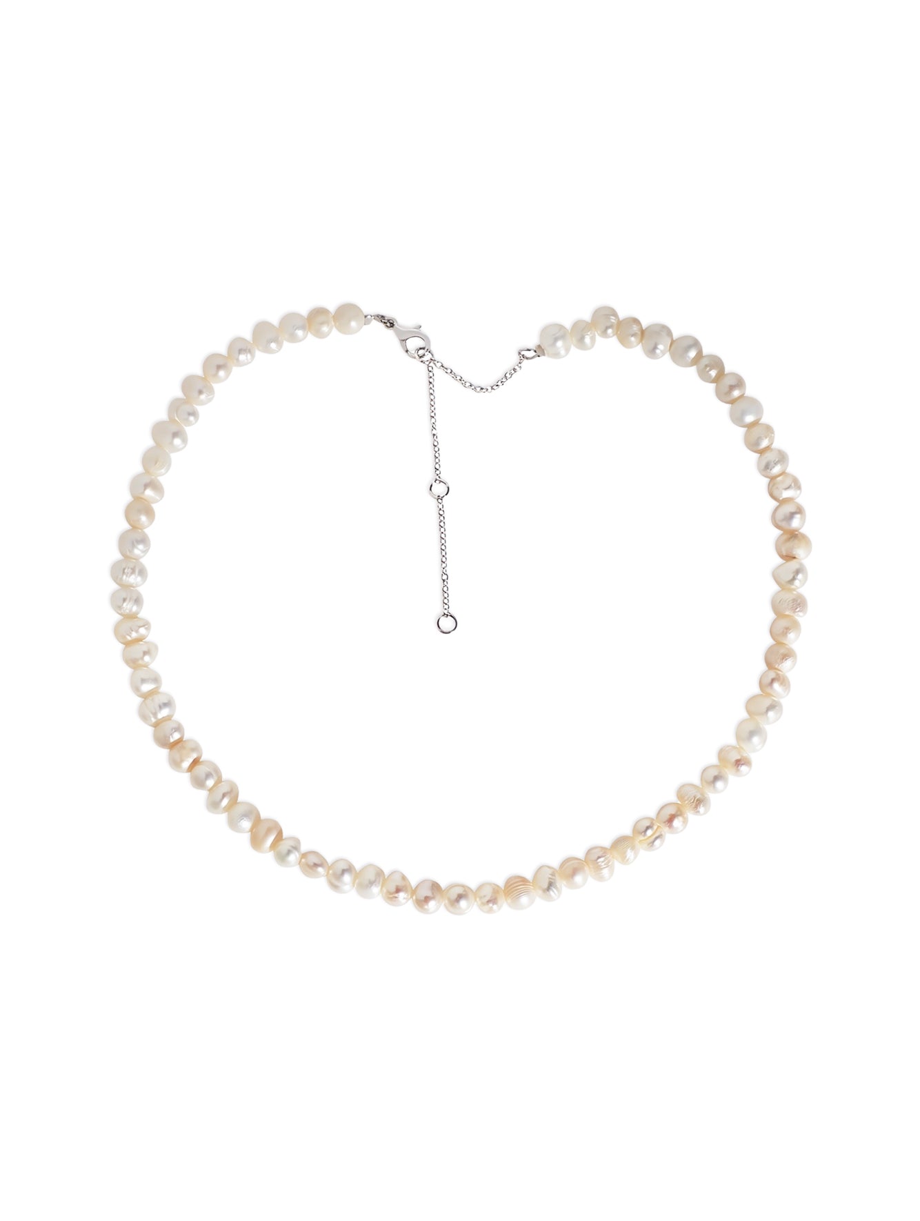 Freshwater Pearl Beaded Choker Necklace