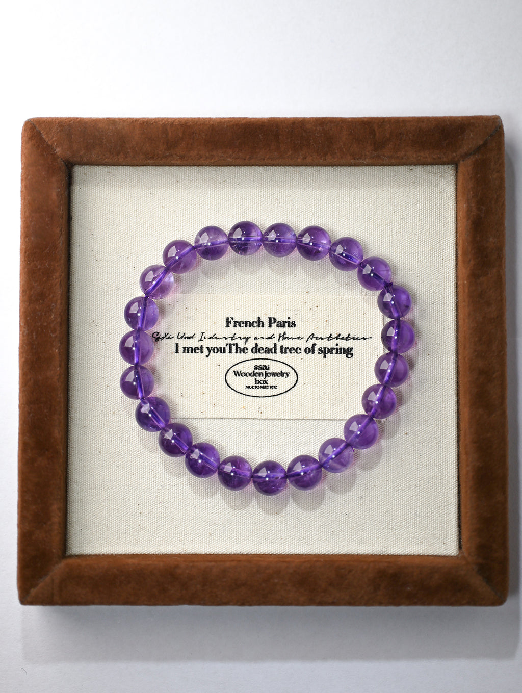 Natural Amethyst Bracelet