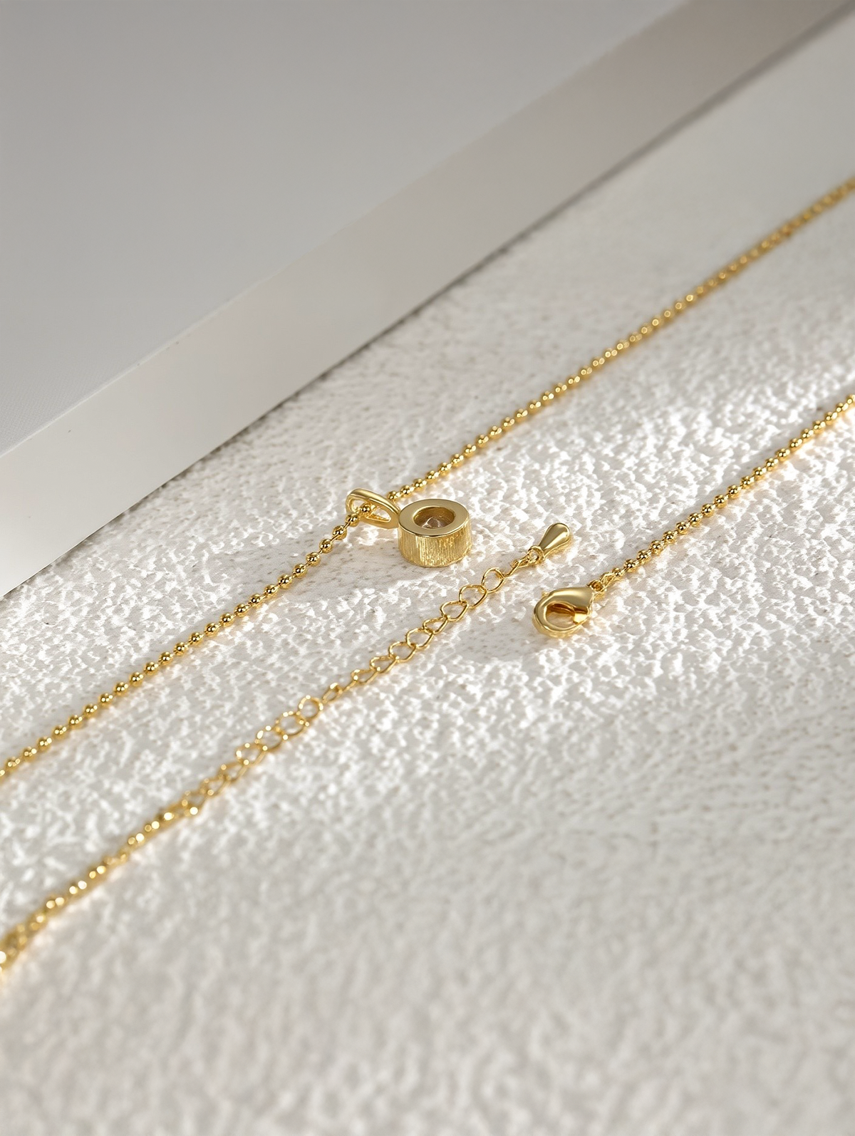Niche Minimalist Geometric Cubic Zirconia Choker Necklace