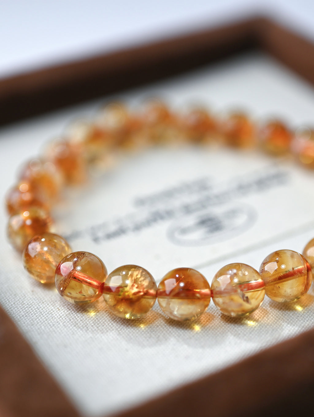 Natural Citrine Bracelet