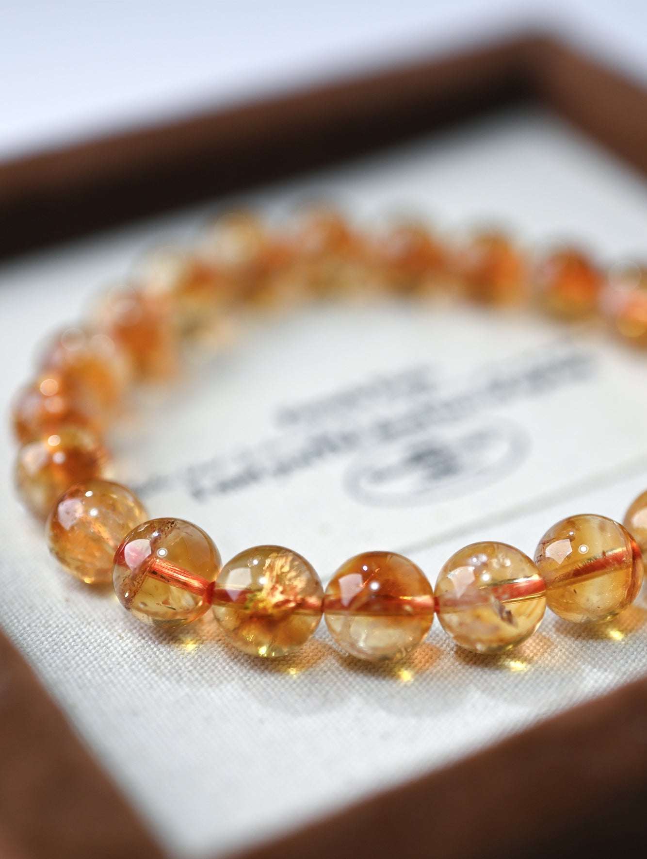 Natural Citrine Bracelet