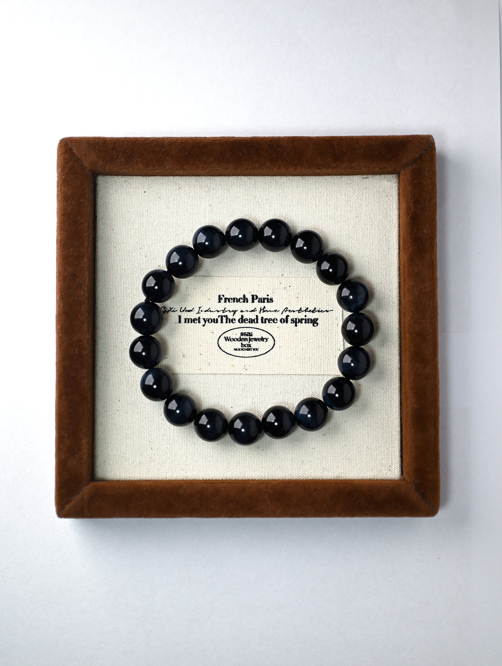 Natural Blue Tiger Eye Bracelet