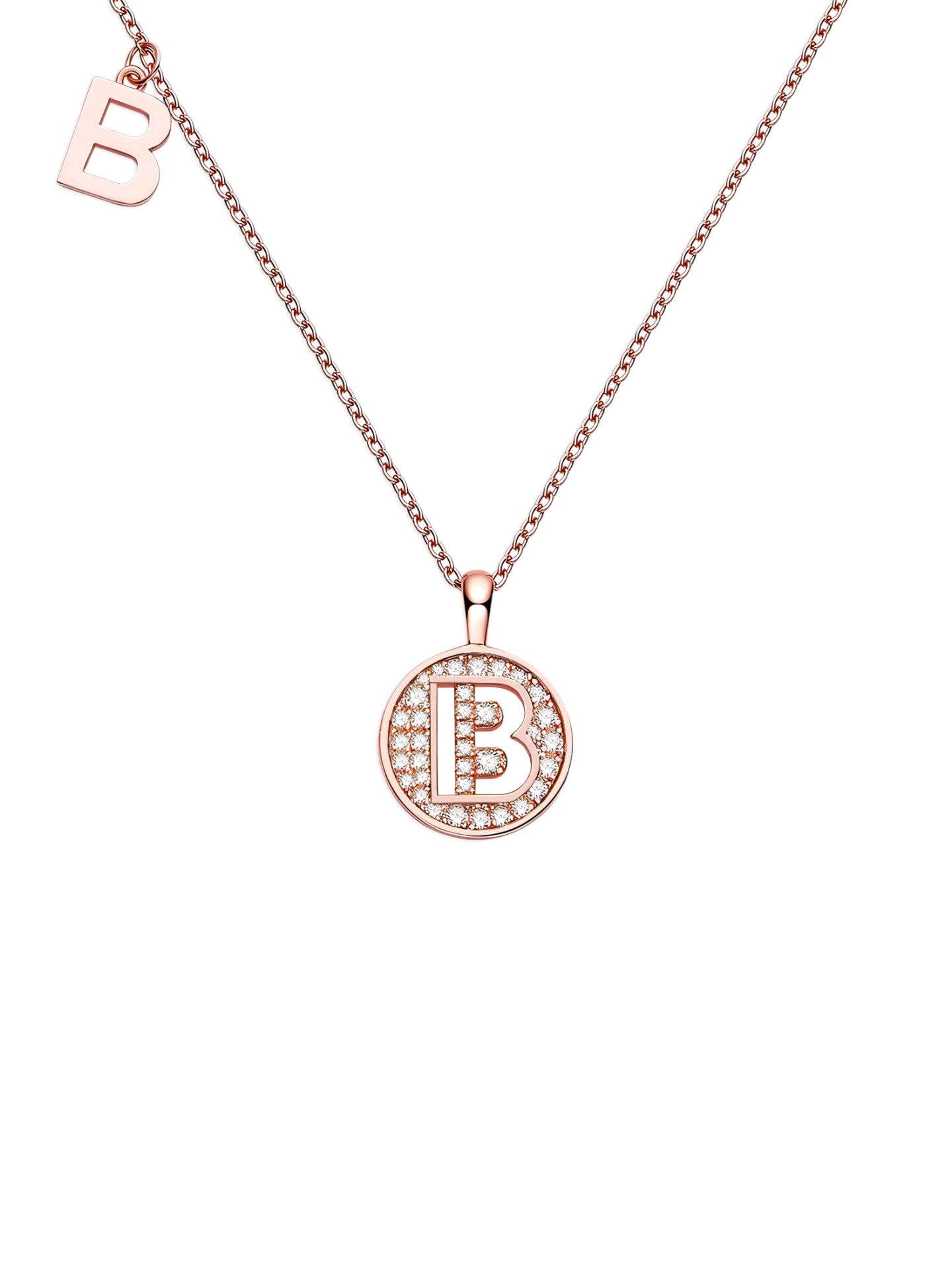 Moissanite Letter Necklace