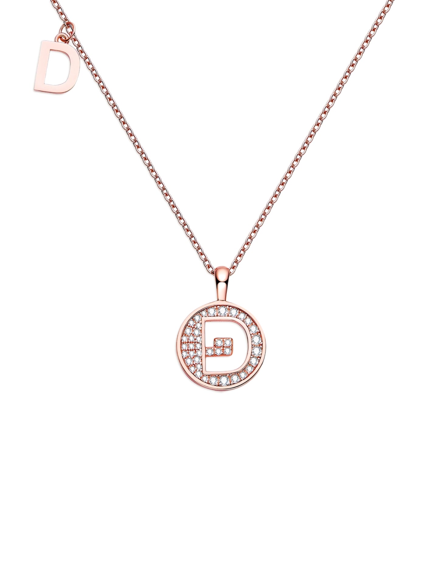 Moissanite Letter Necklace