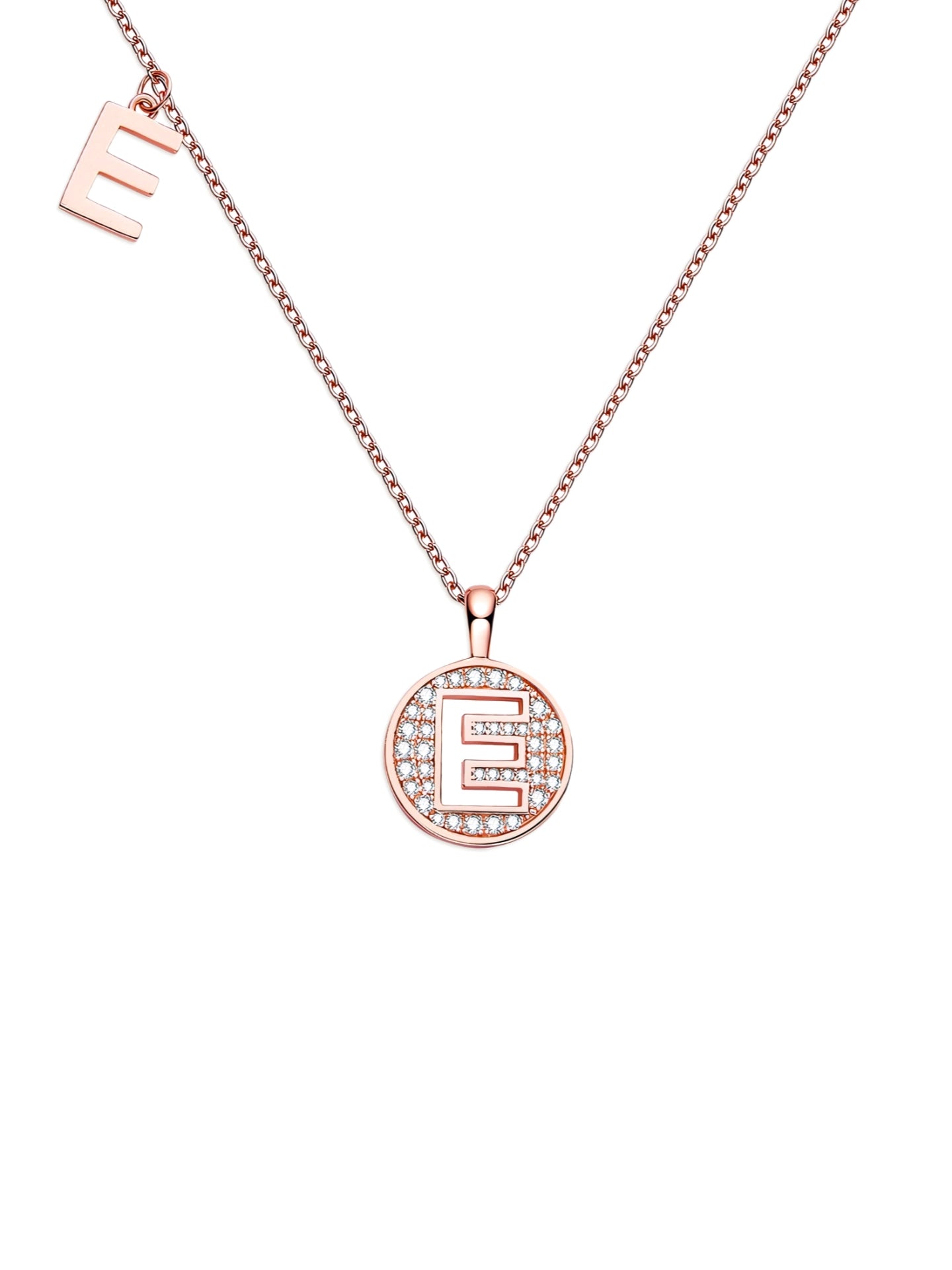 Moissanite Letter Necklace