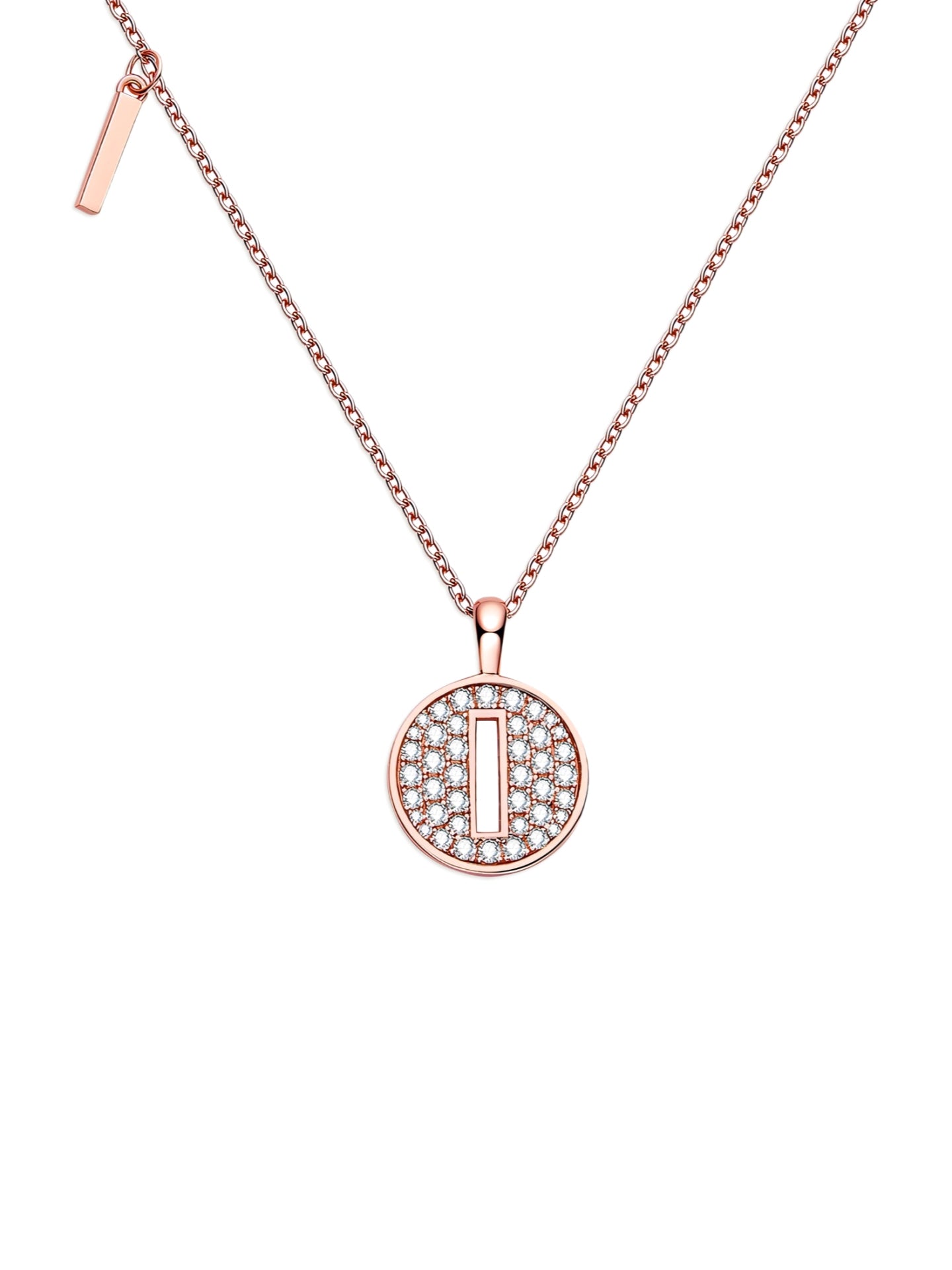 Moissanite Letter Necklace