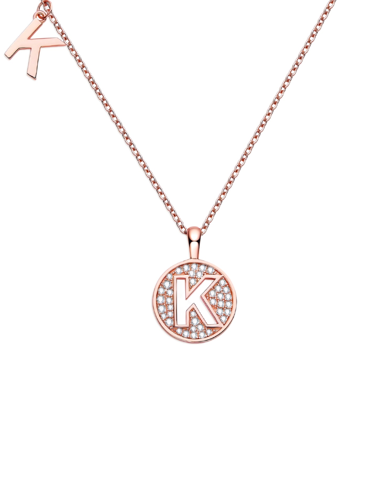 Moissanite Letter Necklace
