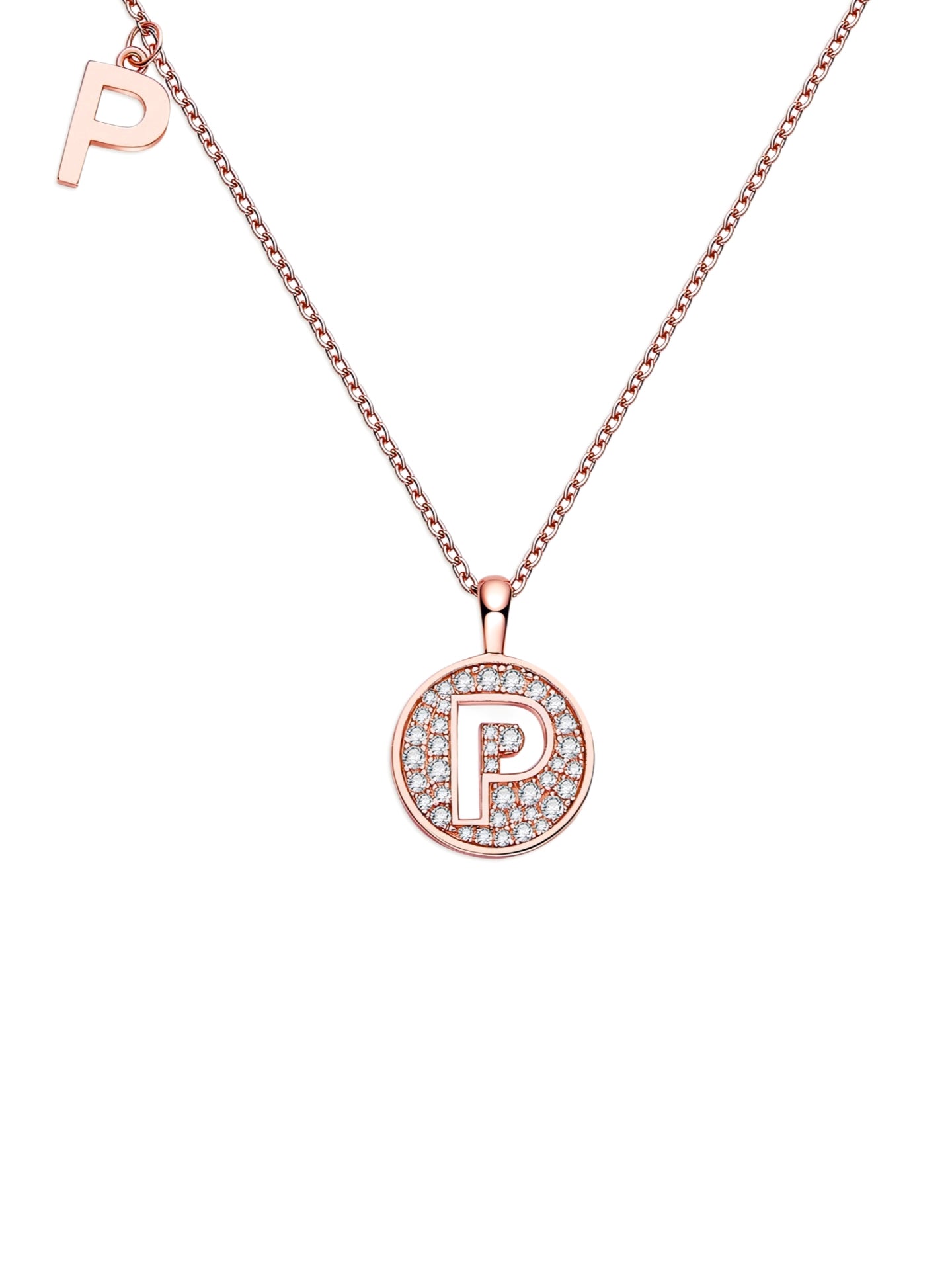 Moissanite Letter Necklace