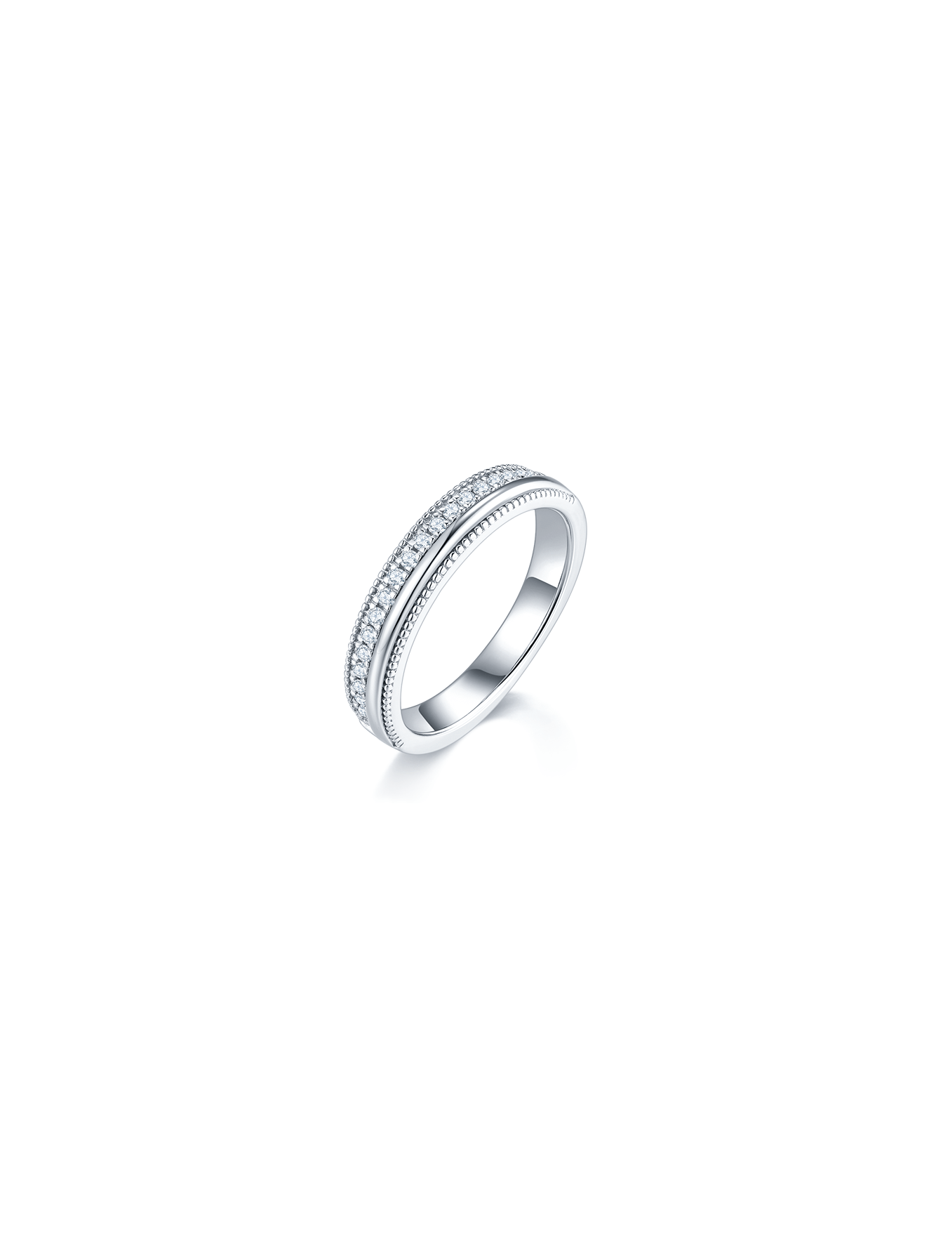 His & Hers 0.2ct Vintage-Inspired Moissanite Promise Ring Set